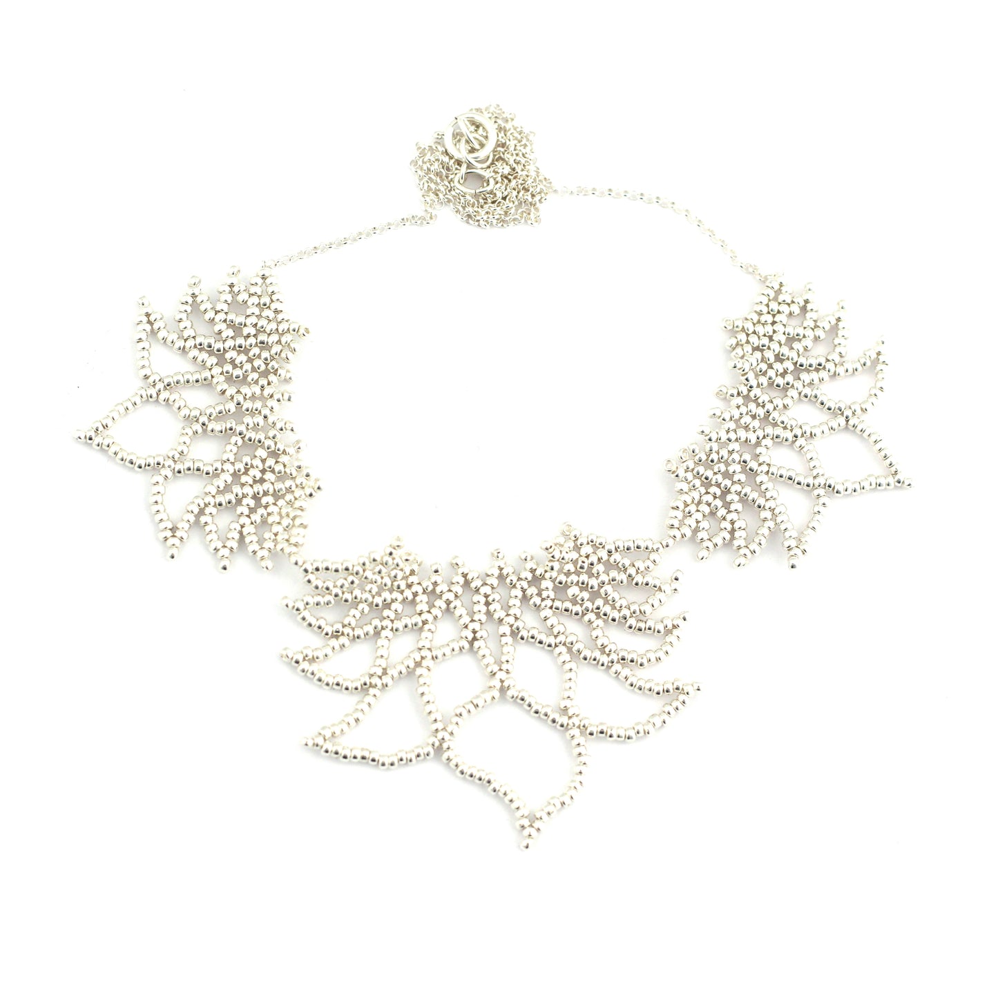 Fibonacci Necklace | Silver