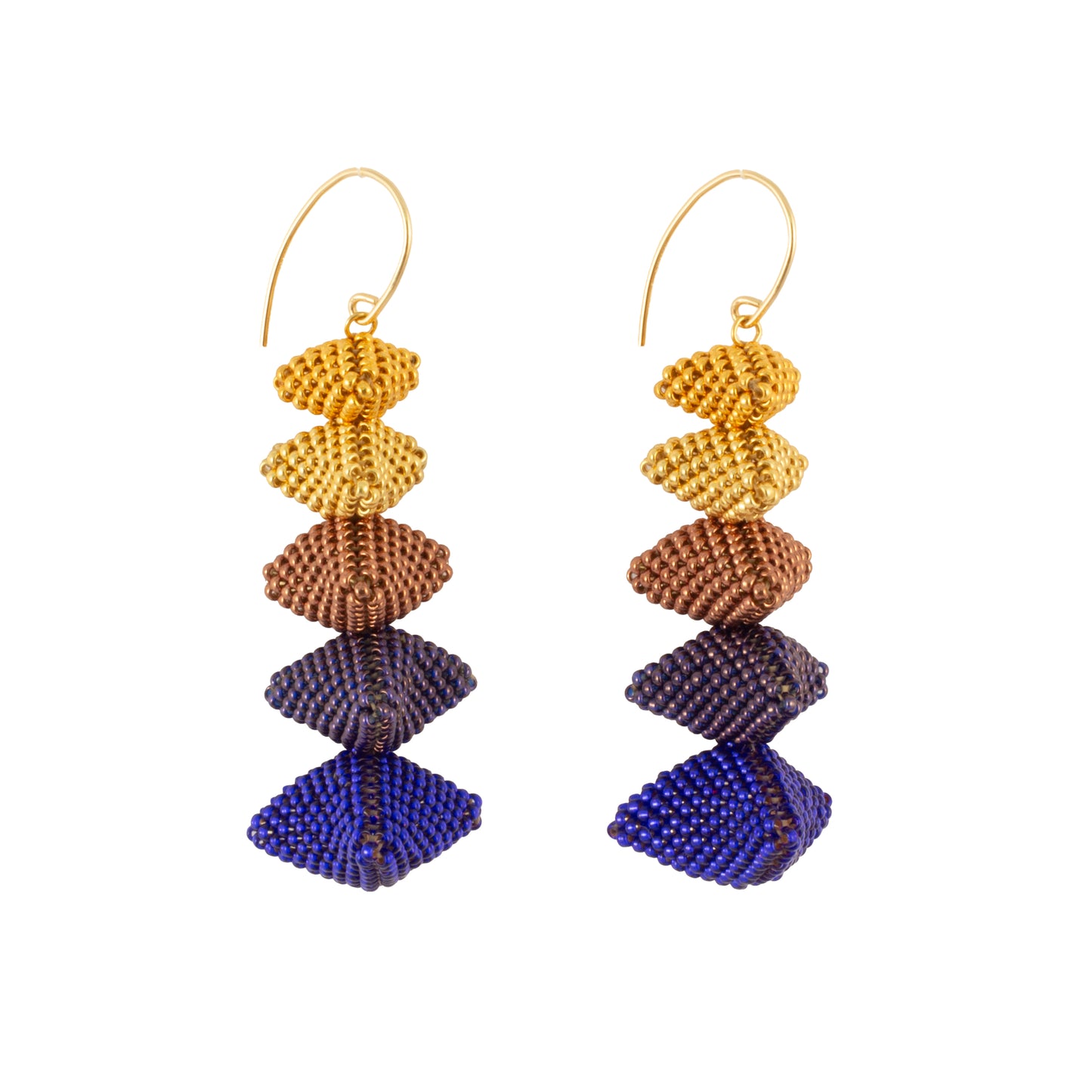12 Apostles Earring | Indigo Gold