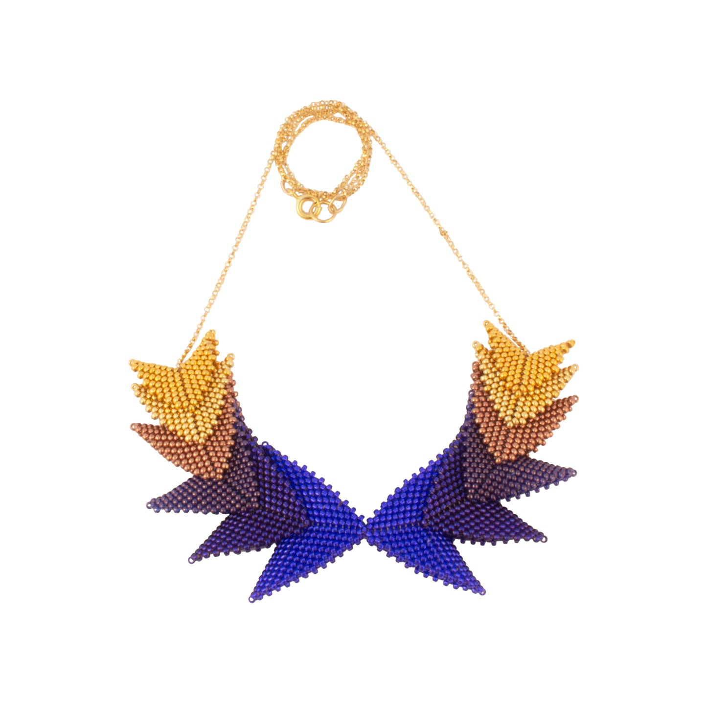 Thousand Hills Necklace | Indigo Gold