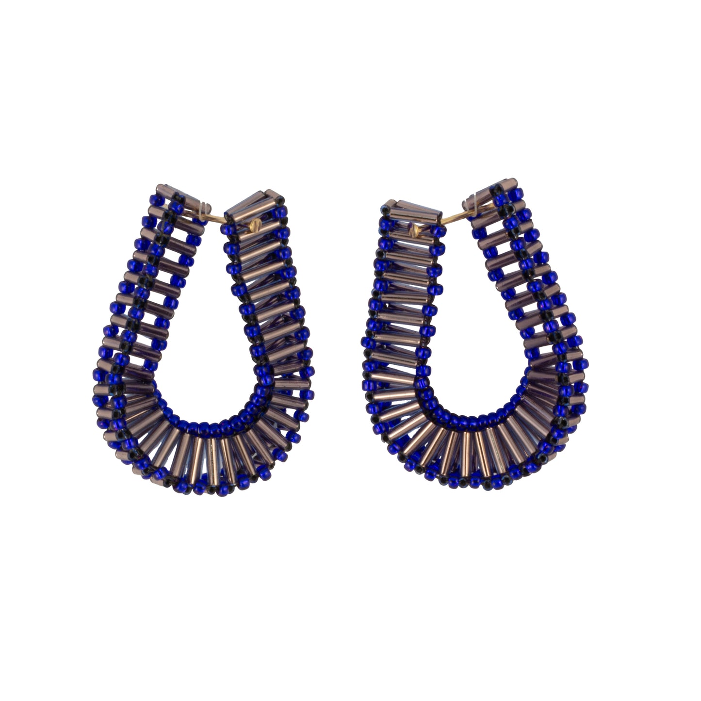 Embrace Earring | Indigo Gold