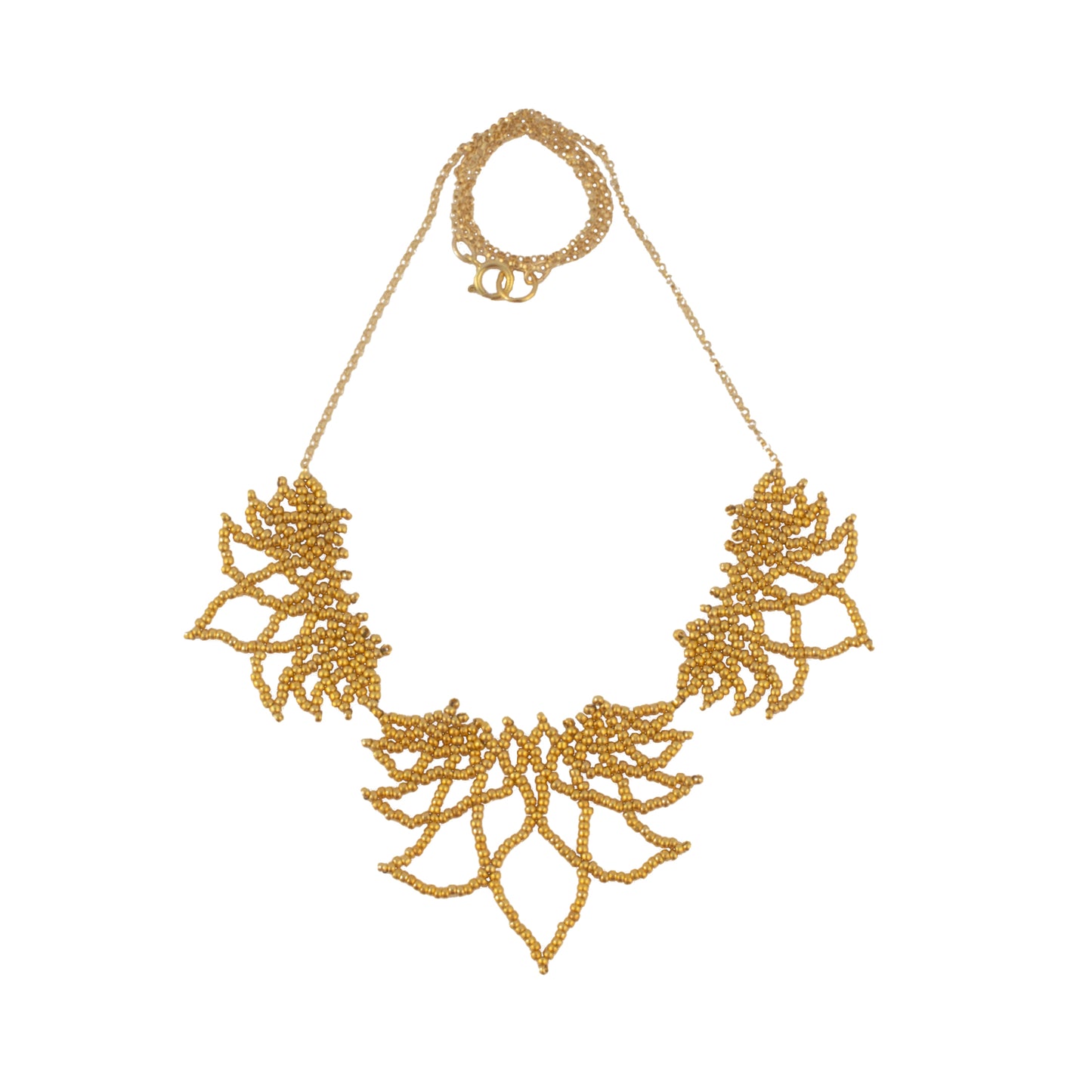 Fibonacci Necklace | Gold