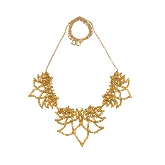 Fibonacci Necklace | Gold