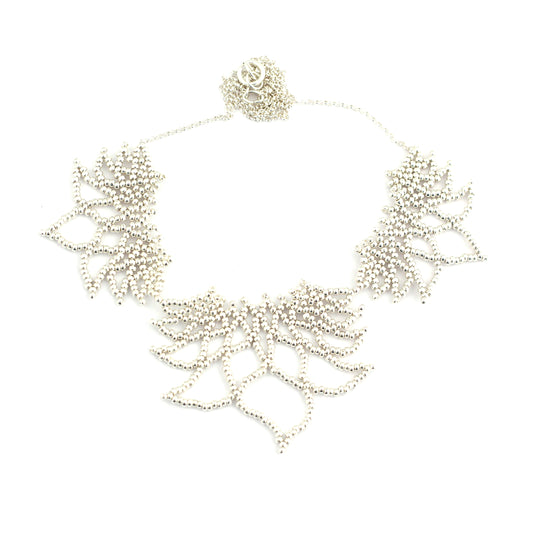 Fibonacci Necklace | Silver