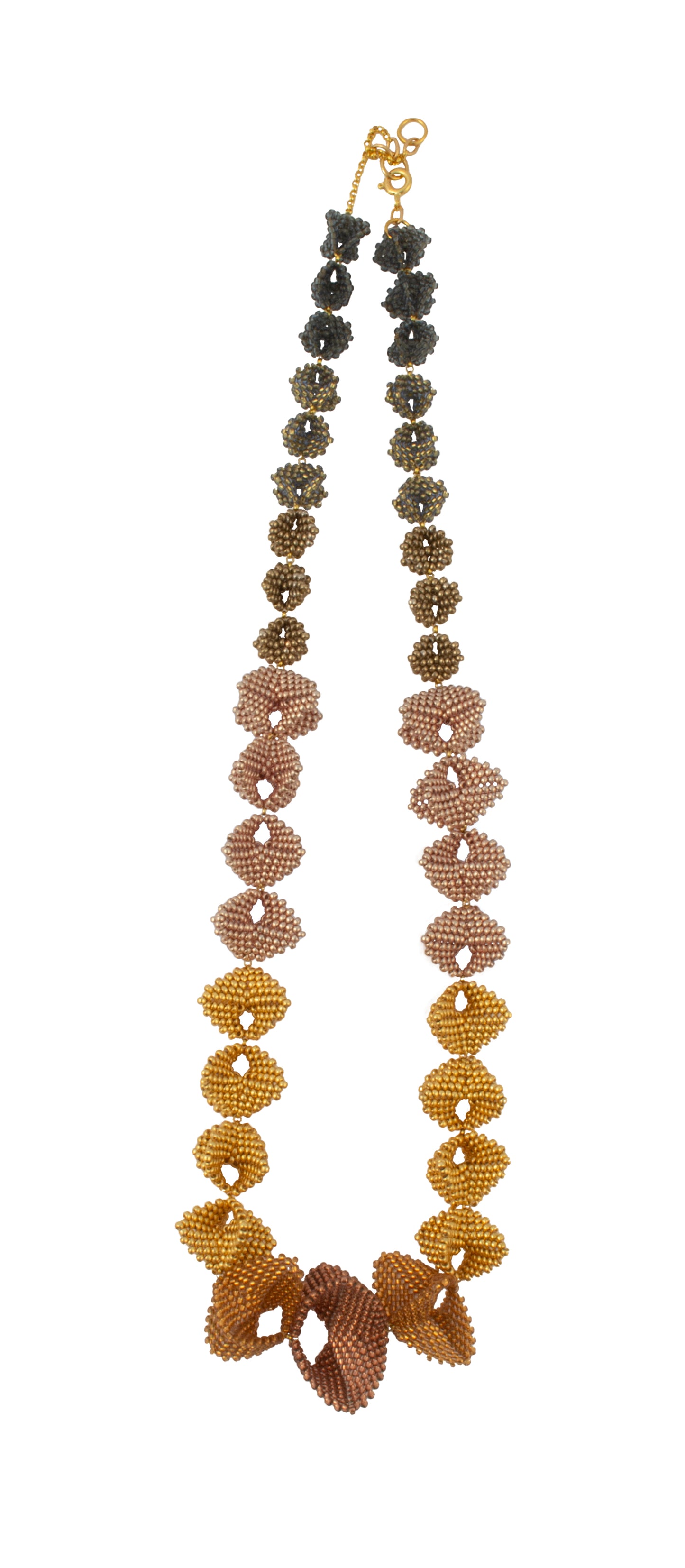 Infinity Necklace | Copper & Gold