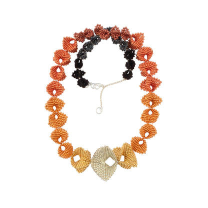 Infinity Necklace | Red Gold