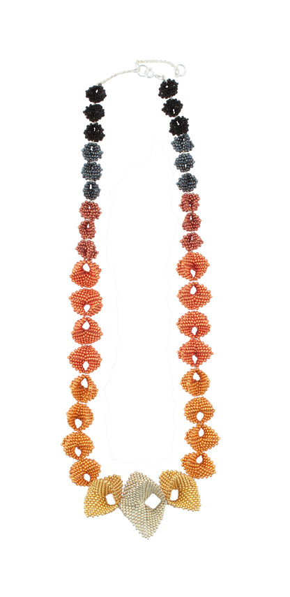 Infinity Necklace | Red Gold
