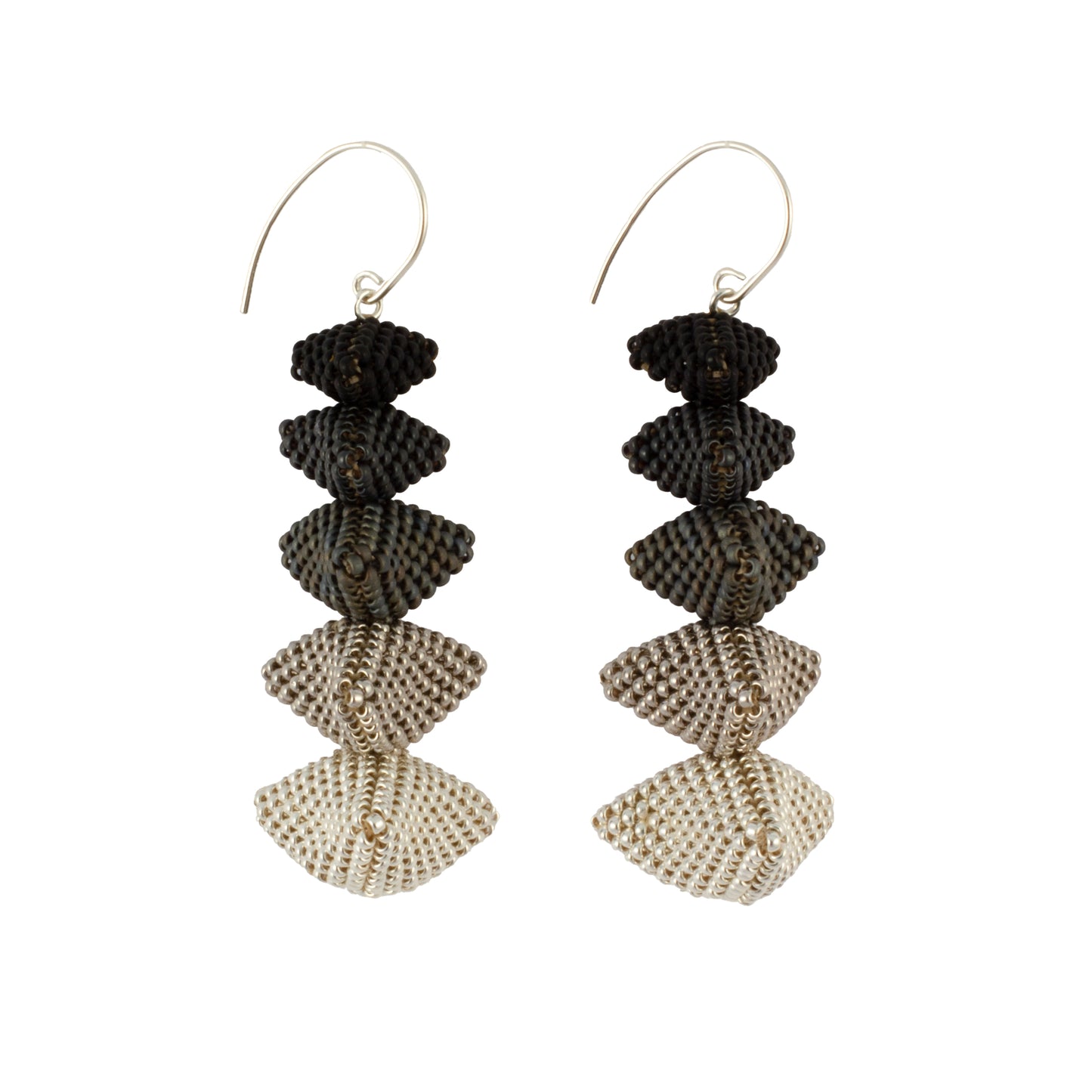 12 Apostles Earring | Silver & Slate
