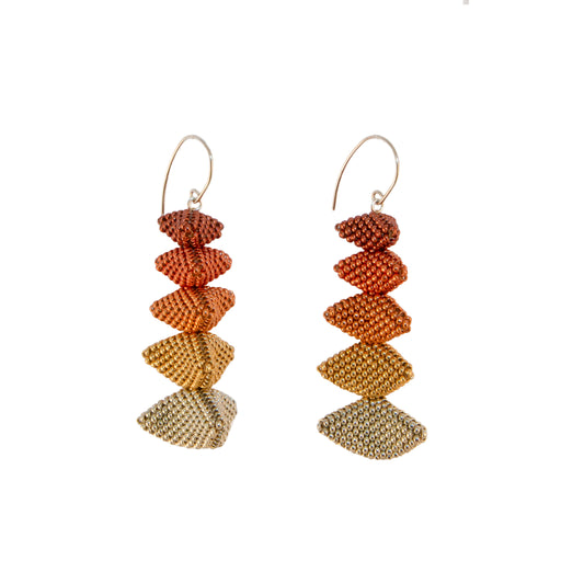 12 Apostles Earring | Red Gold
