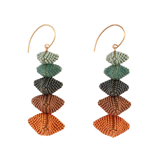 12 Apostles Earring | Turquoise Copper