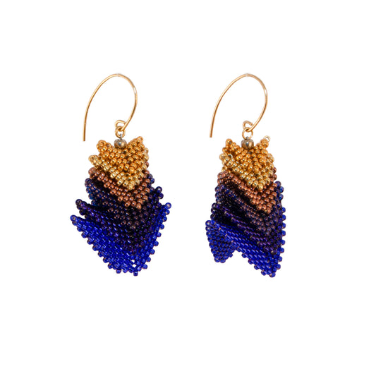 Thousand Hills Earring | Indigo Gold