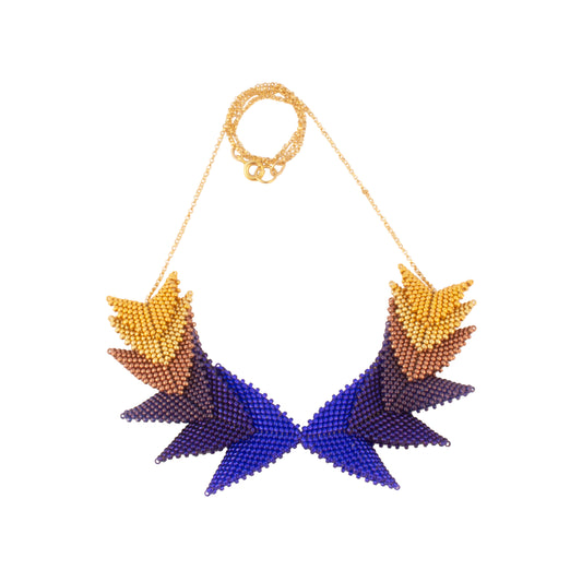 Thousand Hills Necklace | Indigo Gold