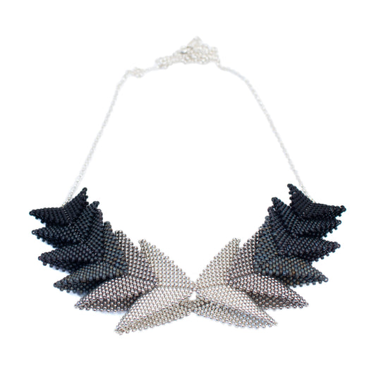 Thousand Hills Necklace | Slate & Silver
